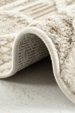 Step 2201 Krem - Sıcak Krem Renkli Etnik Desenli Halı - Görsel 3