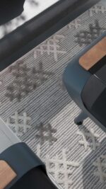 Step 2205 Gri - Dokulu Etnik Desenli Gri Halı - Görsel 8