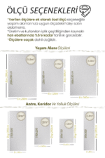 Terrace 8204 Beyaz - Beyaz Modern Stil Desenli Halı Önerisi - Görsel 4