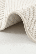 Vega 1454 Krem - Modern Daire Desenle Krem Halı Estetiği - Görsel 3