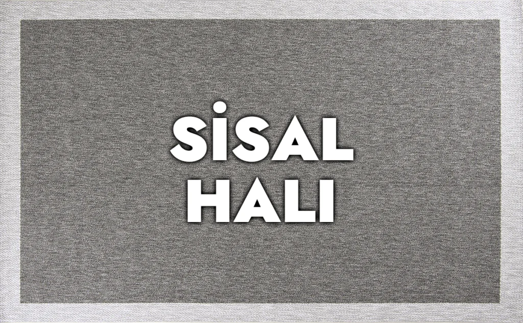 Ankara sisal halı modelleri ve doğal dokulu sisal halı tasarımları