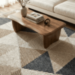 Dekorenti Bukle 1405 Sarı – Geometrik Desenli Tozumaz Halı