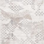 Dekorenti Dora 1904 Vizon - Soyut Desenli Makine Halısı