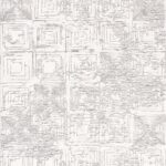 Dekorenti Dora 1908 Beyaz - Geometrik Dokulu Halı