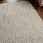 Dekorenti Piana 1104 Bej – Pamuk Tabanlı Örgü Saçaklı Modern Polyester Halı