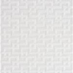 Dekorenti Togo 7511 Beyaz - Labirent Desenli Modern Halı