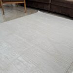 Enti Akik 8610 Krem - Modern Dokulu Akrilik Halı