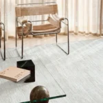 Romans Doku 2101 Bej Dokulu Akrilik Modern Salon Halısı