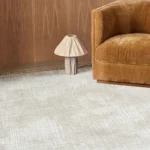 Romans Doku 2102 Kahverengi Çerçeveli Dokulu Modern Salon Halısı