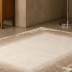 Romans Sembol 2907 Bej Halı - Modern Renk Geçişli Halı